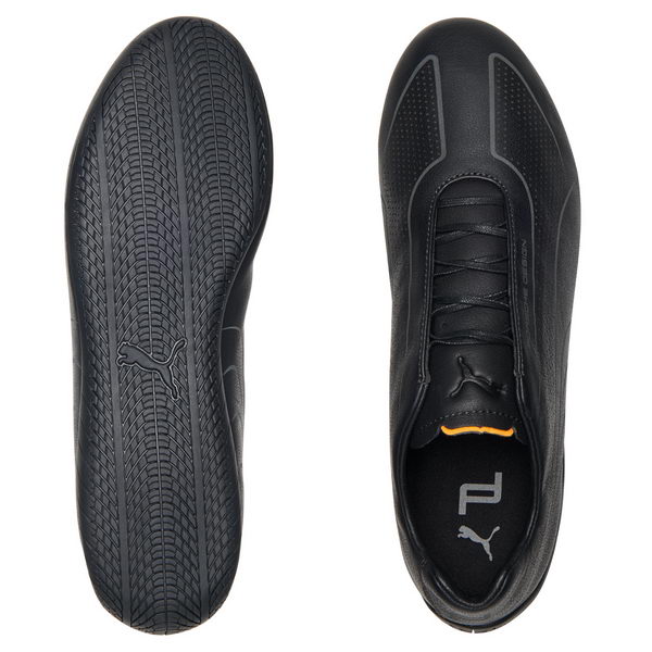 Porsche Design SPEEDCAT LUX SNEAKER Obuv volnočasová černá/oranžová black/orange pop