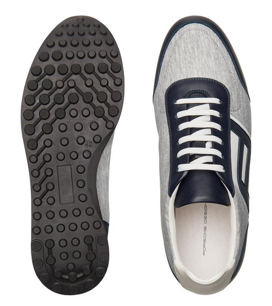 Porsche Design LACE UP VELOURS SNEAKER Obuv volnočasová módní šedá odstíny grey melange