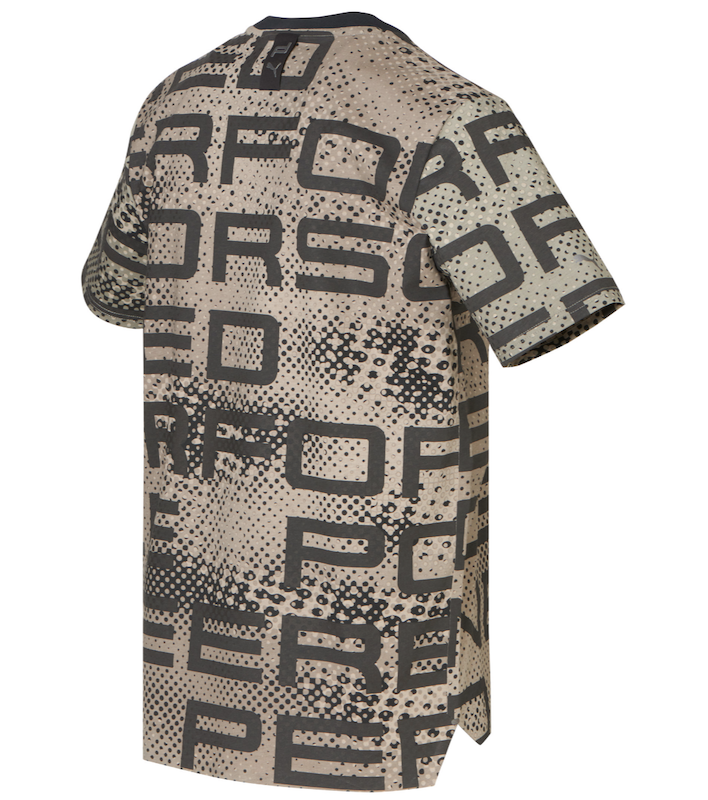 Porsche Design THERMOREACTIVE GRAPHIC T-SHIRT termodynamické tričko šedé