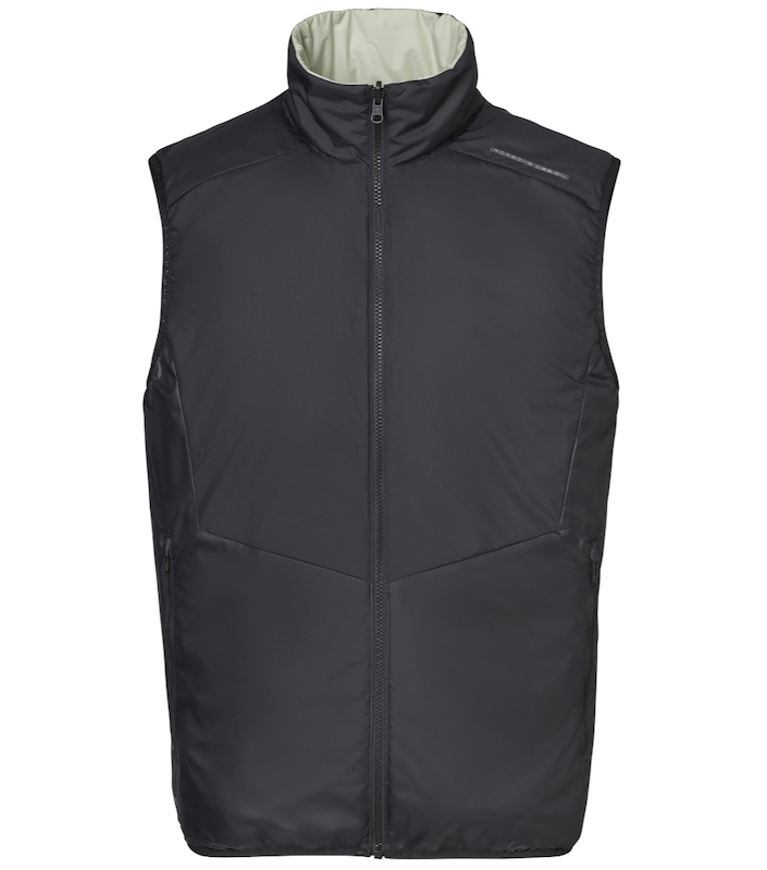 Porsche Design REVERSIBLE LIGHT PADDED VEST oboustranná vesta vápencová bíla