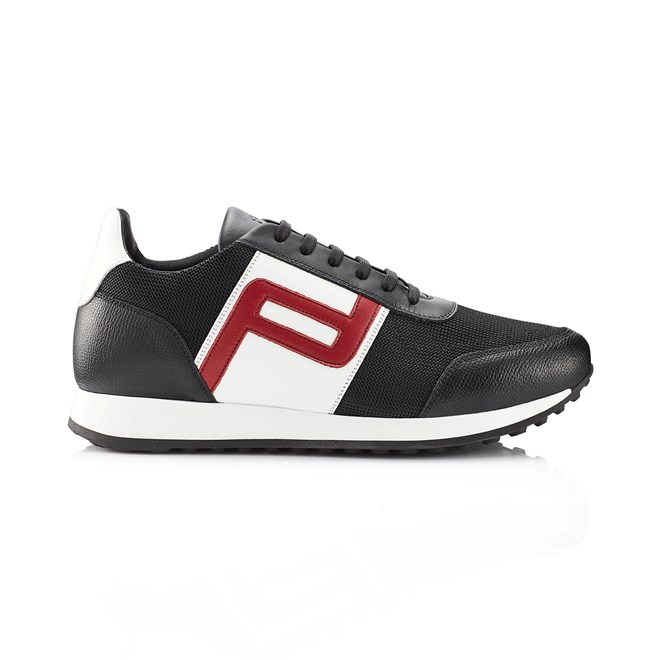 Porsche Design CITY SNEAKER MESH Pánská obuv volnočasová městská černá black