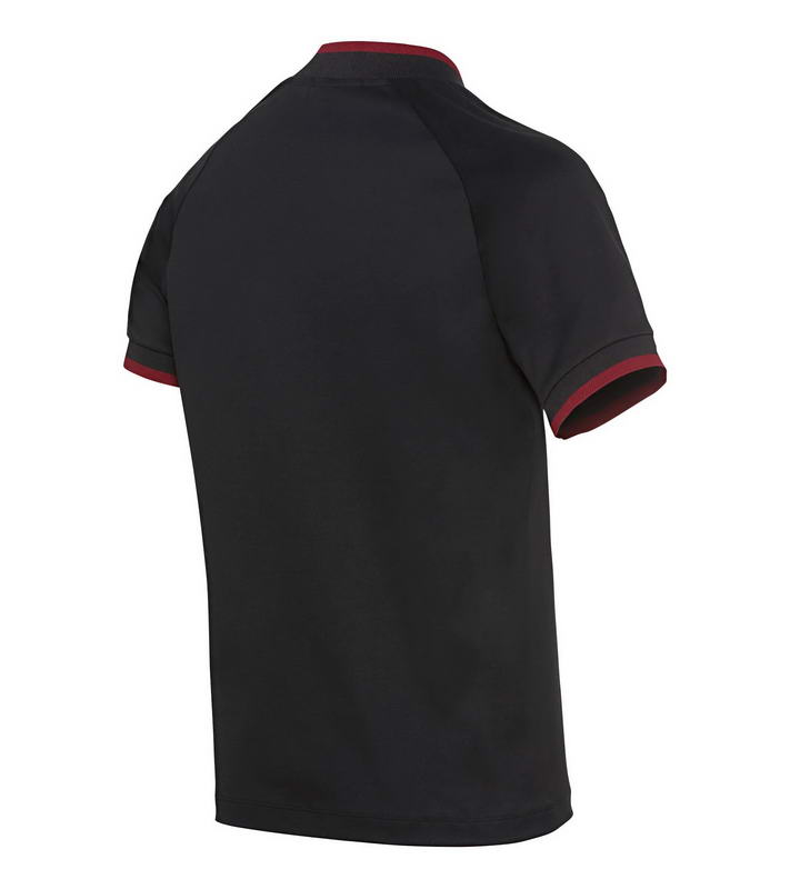 Porsche Design MOCK NECK tričko s límečkem černé