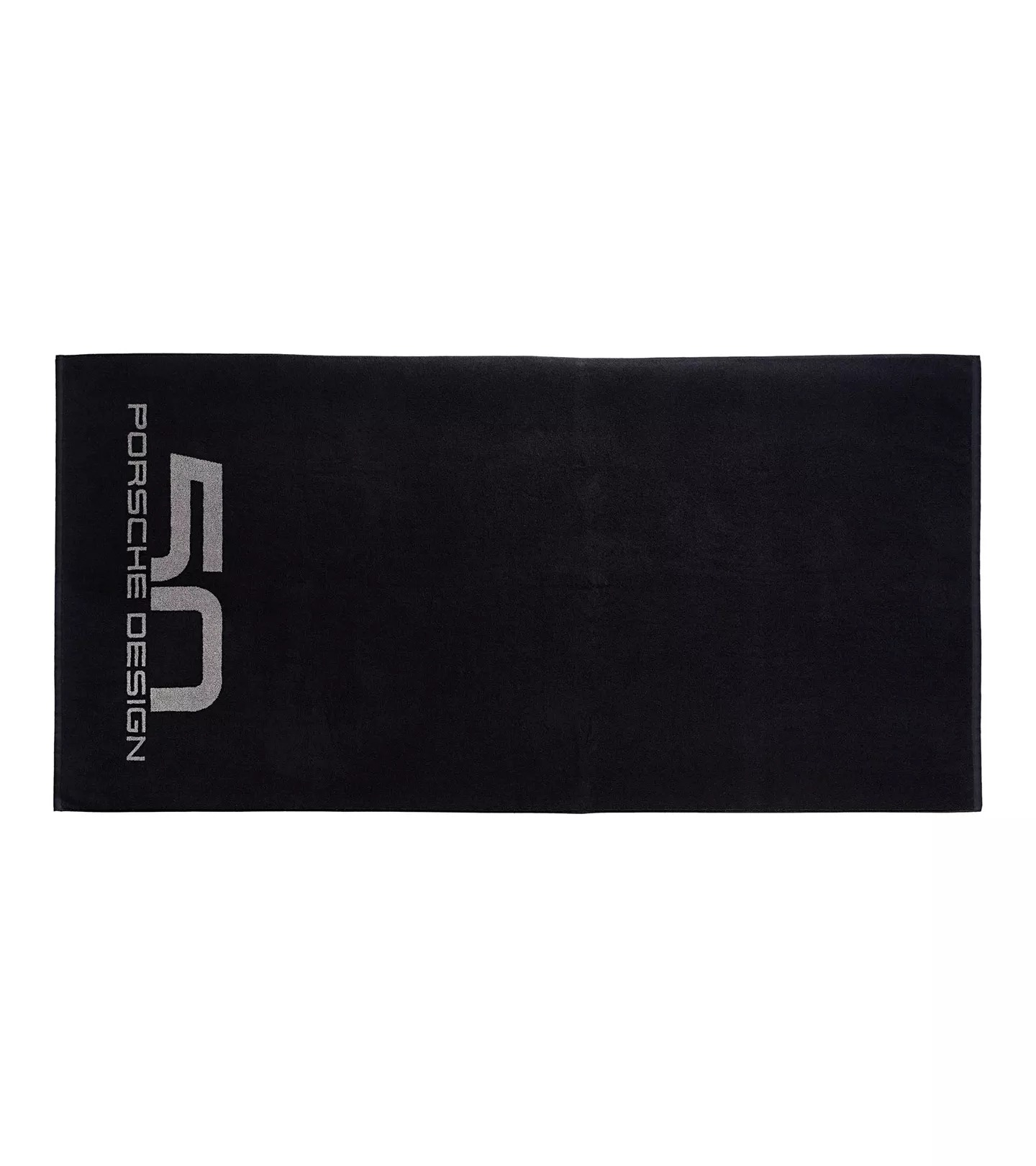 Porsche Design 50Y Beach Towel Ručník na pláž černý/platinová šedá