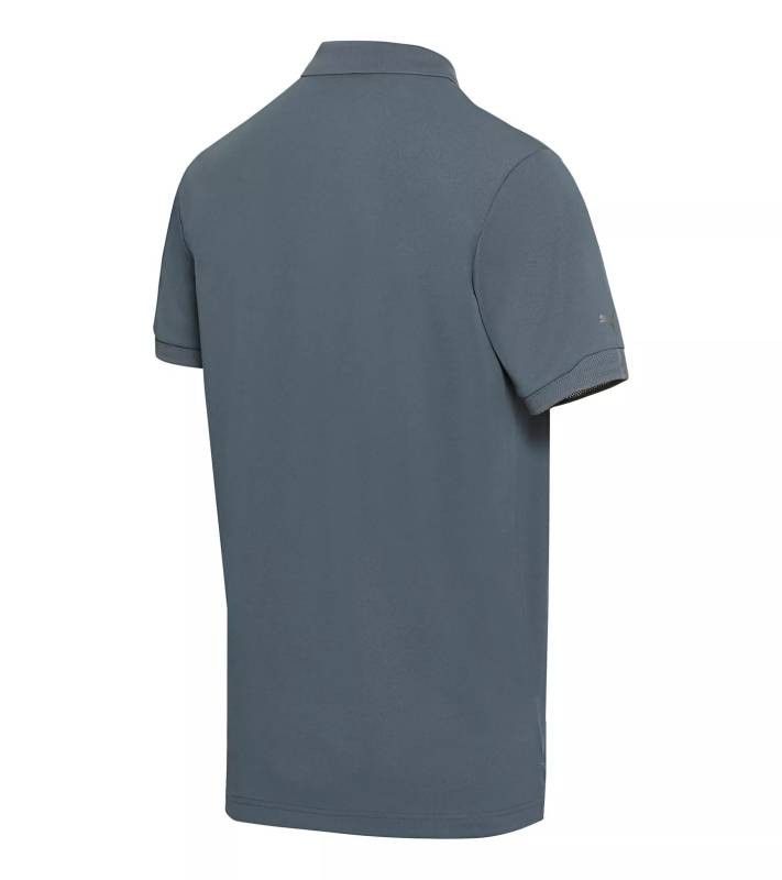 PORSCHE DESIGN Men's Polo Tričko s límečkem šedá břidlicová