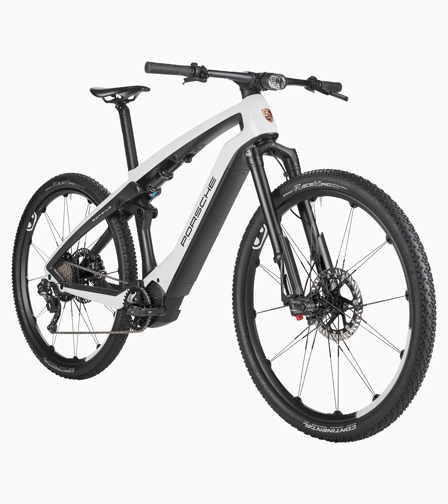 PORSCHE DESIGN eBike Sport Jízdní elektrokolo Sport 27,5" velikost S 156 - 170 cm do 120kg bíločerné karbonový rám