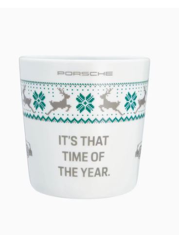 PORSCHE DESIGN Collector's cup No. 1 Christmas Ltd Hrnek na kávu vánoční dekor 500 ml