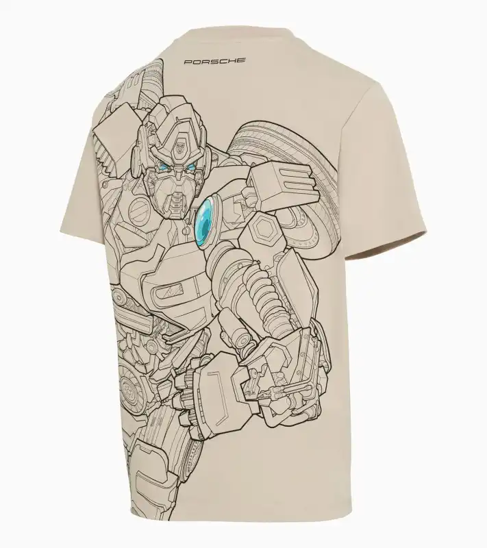 PORSCHE DESIGN – Transformers triko, béžová barva