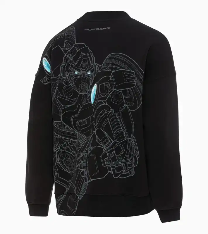 Porsche Sweatshirt – Transformers mikina černá