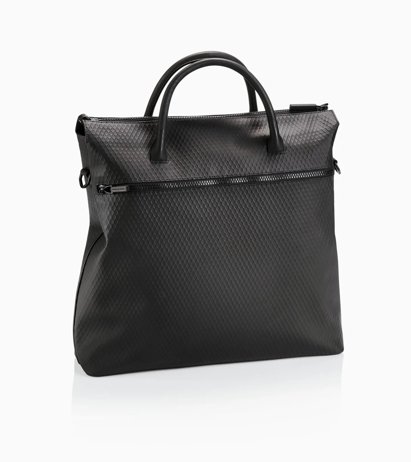 PORSCHE DESIGN Studio Tote Bag Prostorná unisex taška v setu s malou etují černá
