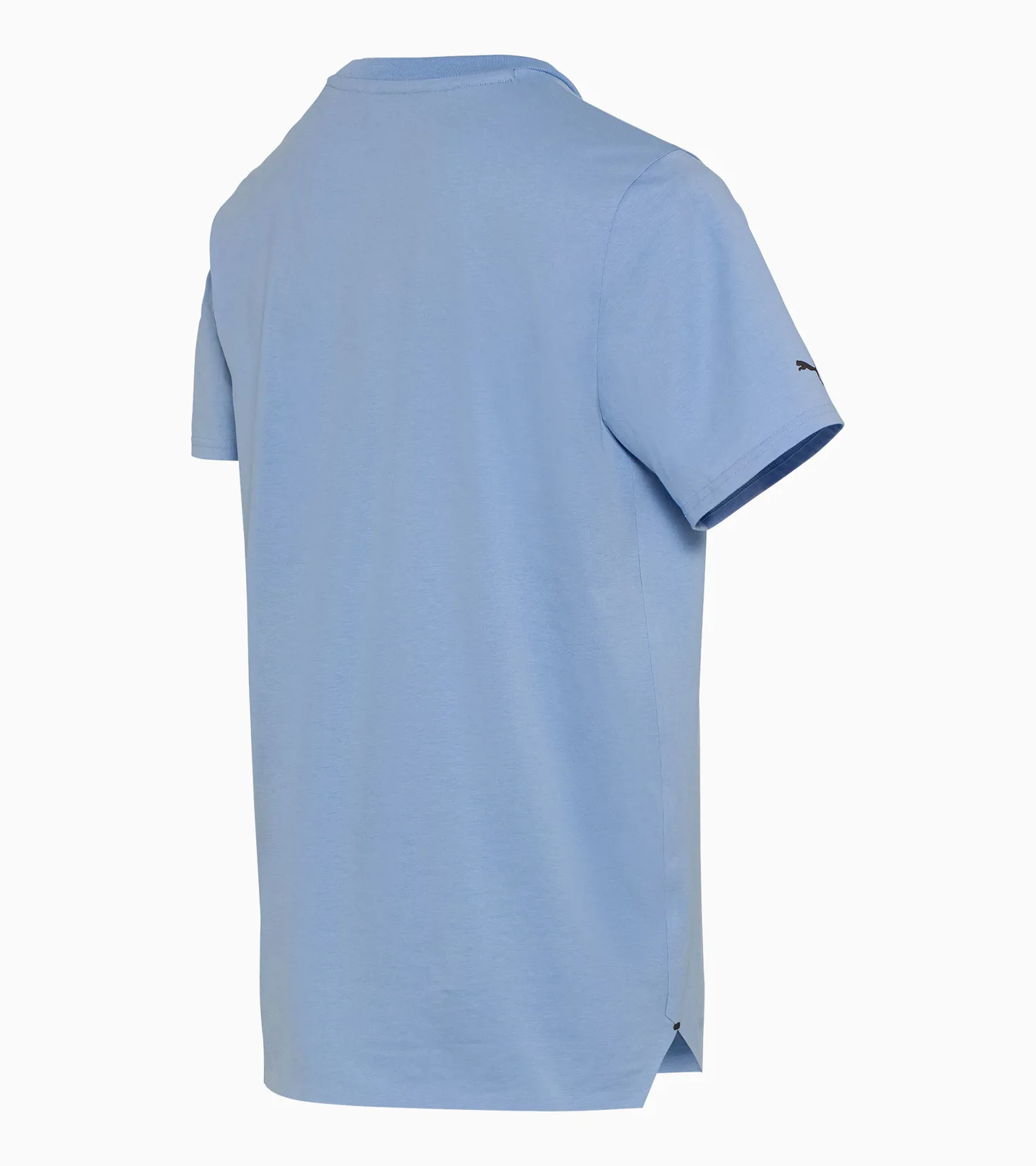 PORSCHE DESIGN Essential T-Shirt Tričko s kulatým výstřihem a logem pastelová modrá