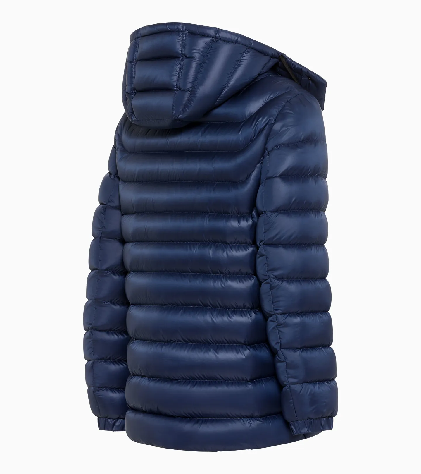 PORSCHE DESIGN Lightweight puffer parka Bunda delší prošívaná odlehčená tmavě modrá