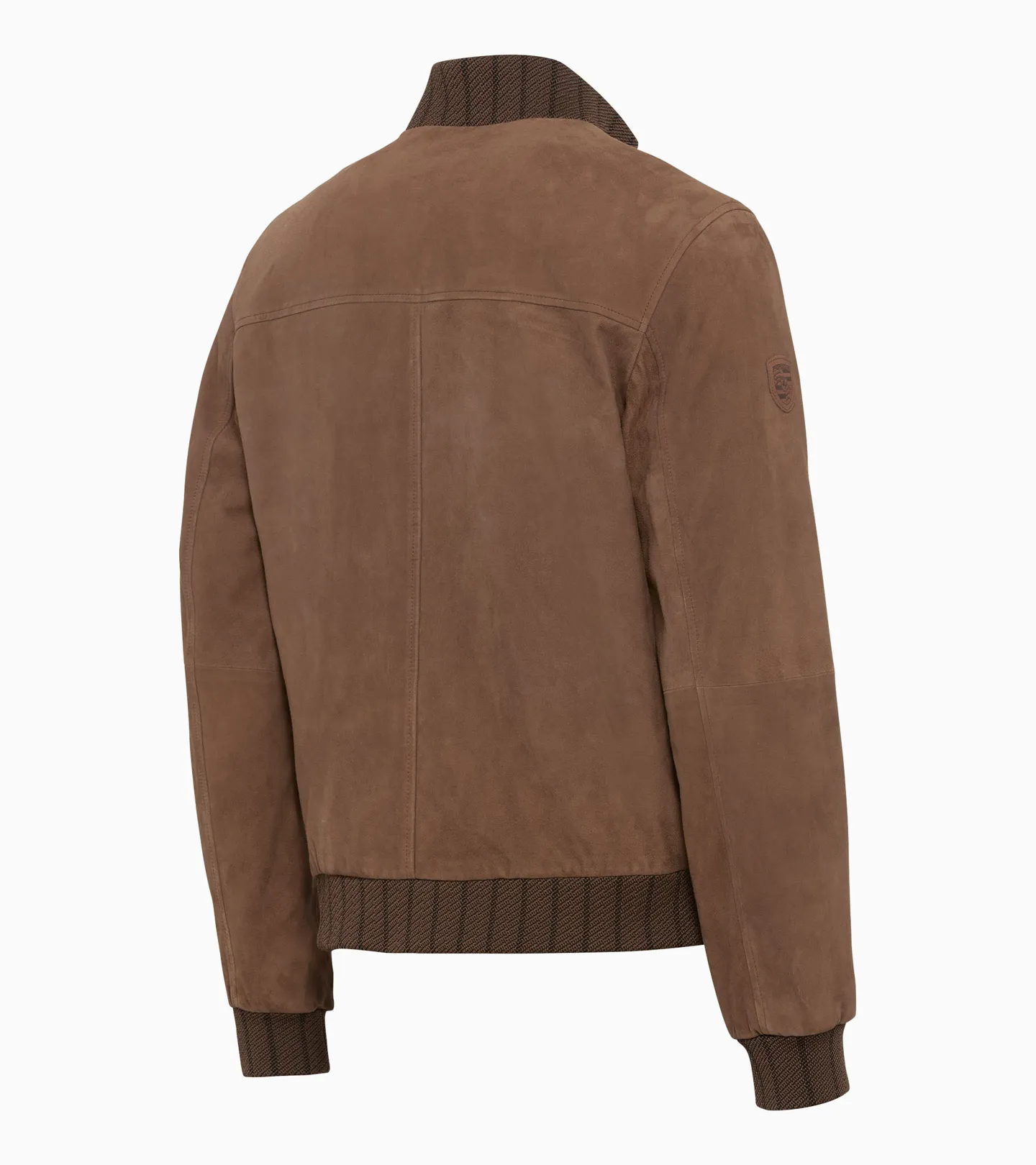 PORSCHE DESIGN Leather jacket 60Y Porsche 911 Limited Edition Bunda kožená pro přechodové období koňaková hnědá