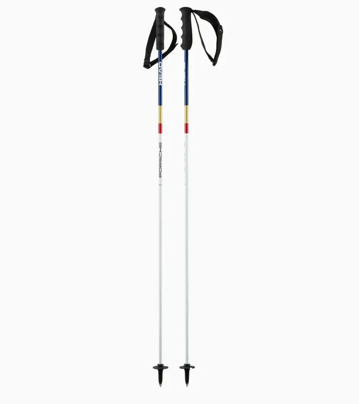PORSCHE HEAD Dakar Carbon Ski Poles Hůlky lyžařské sjezdové bílomodrá Porsche 956