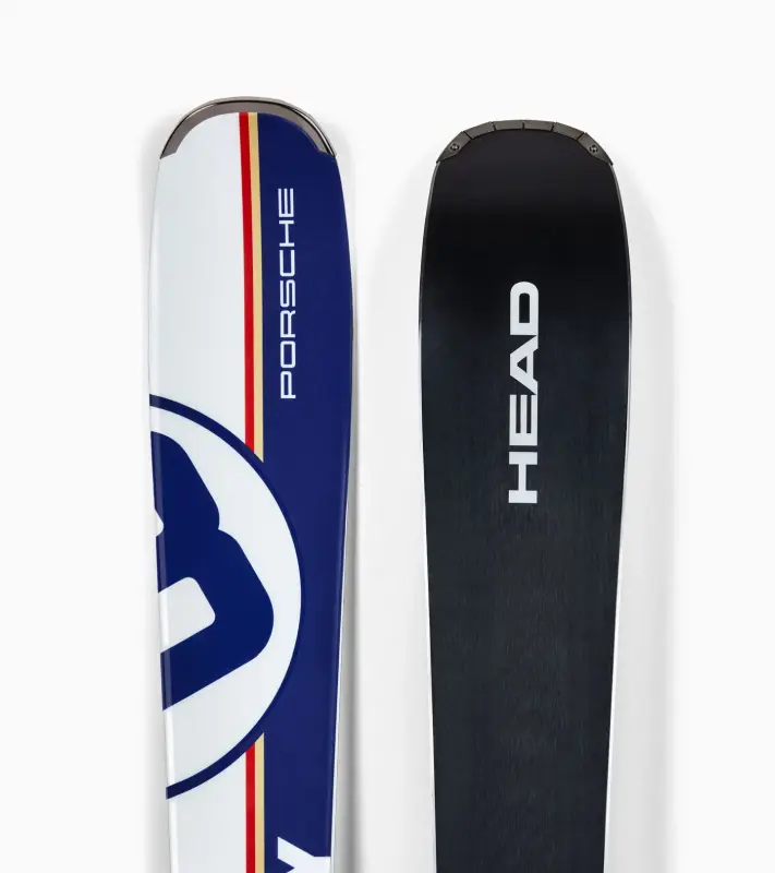 PORSCHE HEAD 8 Series Rally Skis Lyže výkonostní sjezdové bílomodrá Porsche 953