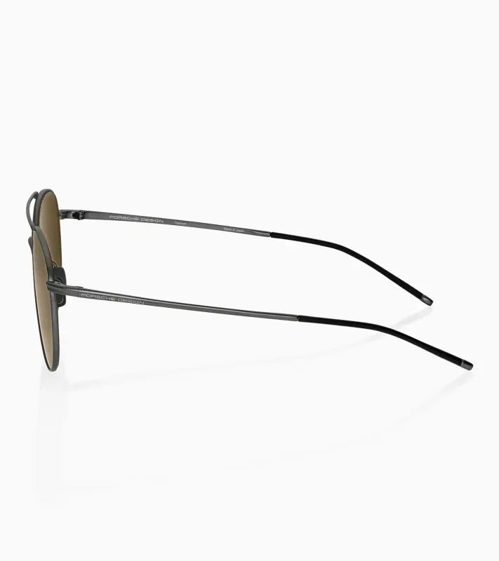 PORSCHE DESIGN Sunglasses P´8947 Sluneční brýle v barvě šedočerné s hnědými skly polarizované
