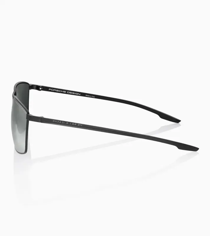 PORSCHE DESIGN Sunglasses P´8948 Sluneční brýle černé se stříbrnými skly