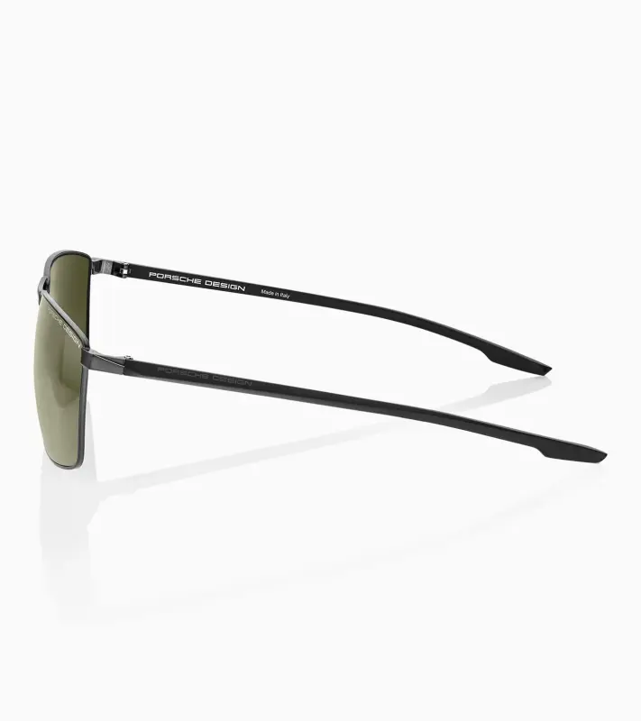 PORSCHE DESIGN Sunglasses P´8948 Sluneční brýle šedočerné se zeleným gradientem skel polarizované