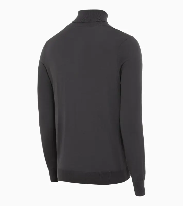 PORSCHE DESIGN Turtleneck sweater Svetr rolák asfaltově šedá