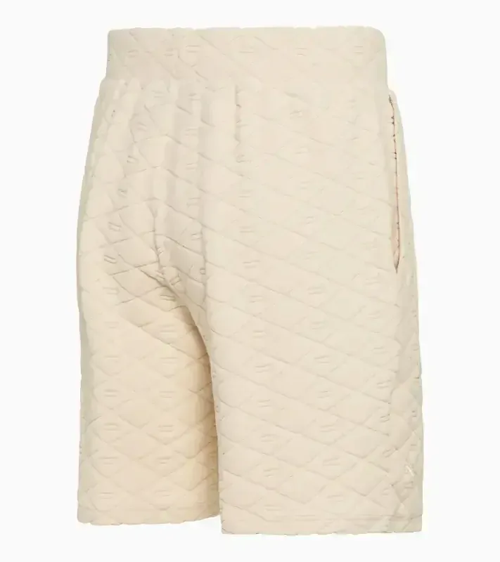 PORSCHE DESIGN Summer shorts Kalhoty krátké s reliéfním vzorem alpská bílá