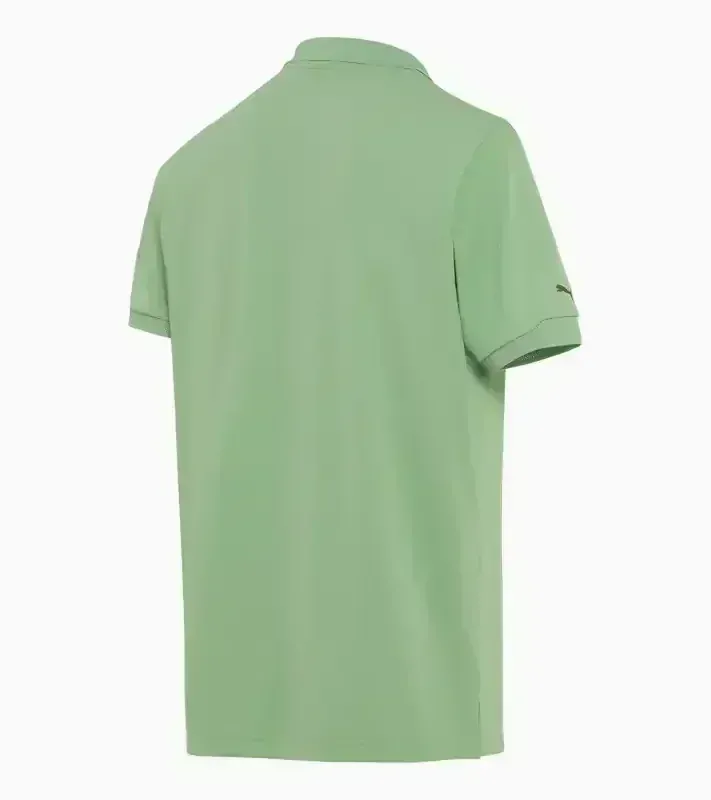 PORSCHE DESIGN Men's Polo Shirt Polokošile tričko s límečkem a knoflíčky pastelová zelená