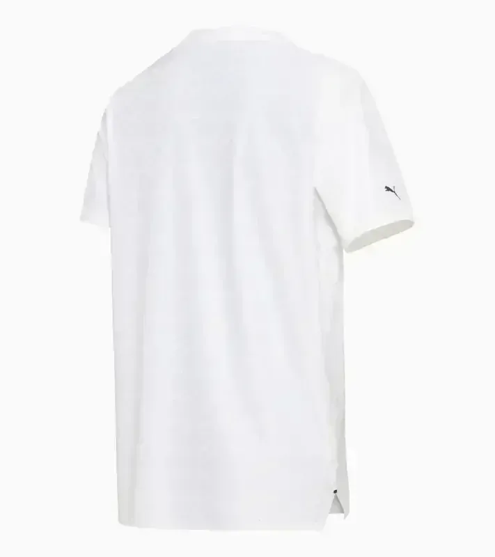 PORSCHE DESIGN Graphic T-shirt Tričko sportovní funkční s kulatým výstřihem a potiskem bílá