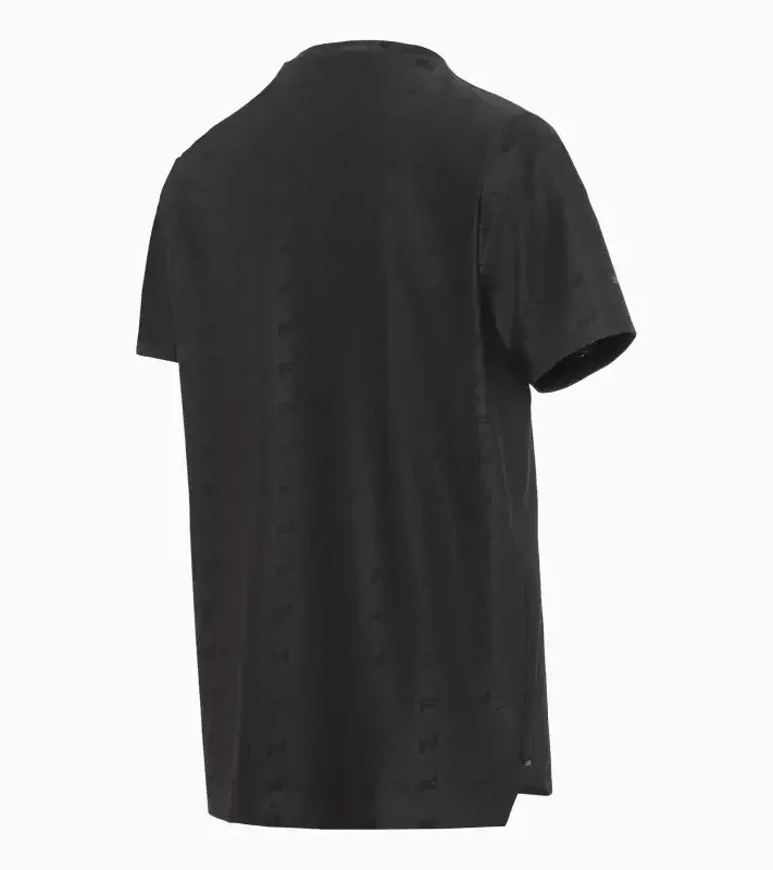 PORSCHE DESIGN Graphic T-shirt Tričko sportovní funkční s kulatým výstřihem a potiskem černá