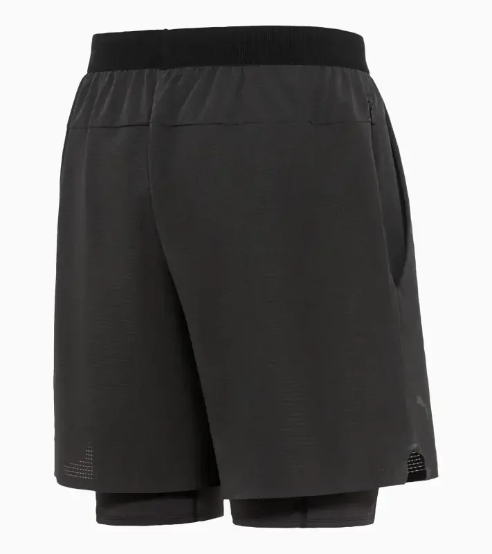 PORSCHE DESIGN Active shorts Kalhoty krátké na sport a fitness černá