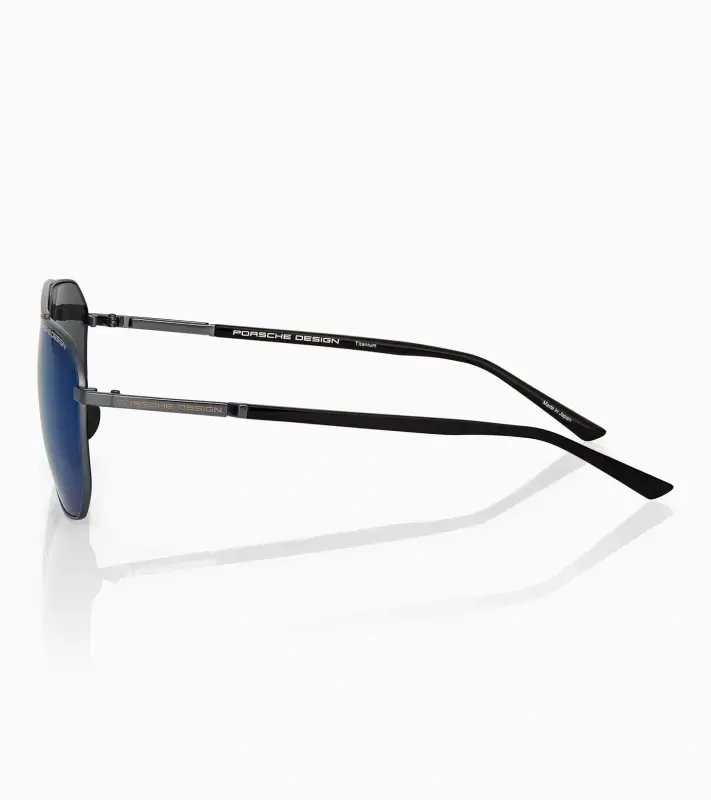 PORSCHE DESIGN Sunglasses P´8967 Sluneční brýle černomodré s tmavomodrými skly v gradientu