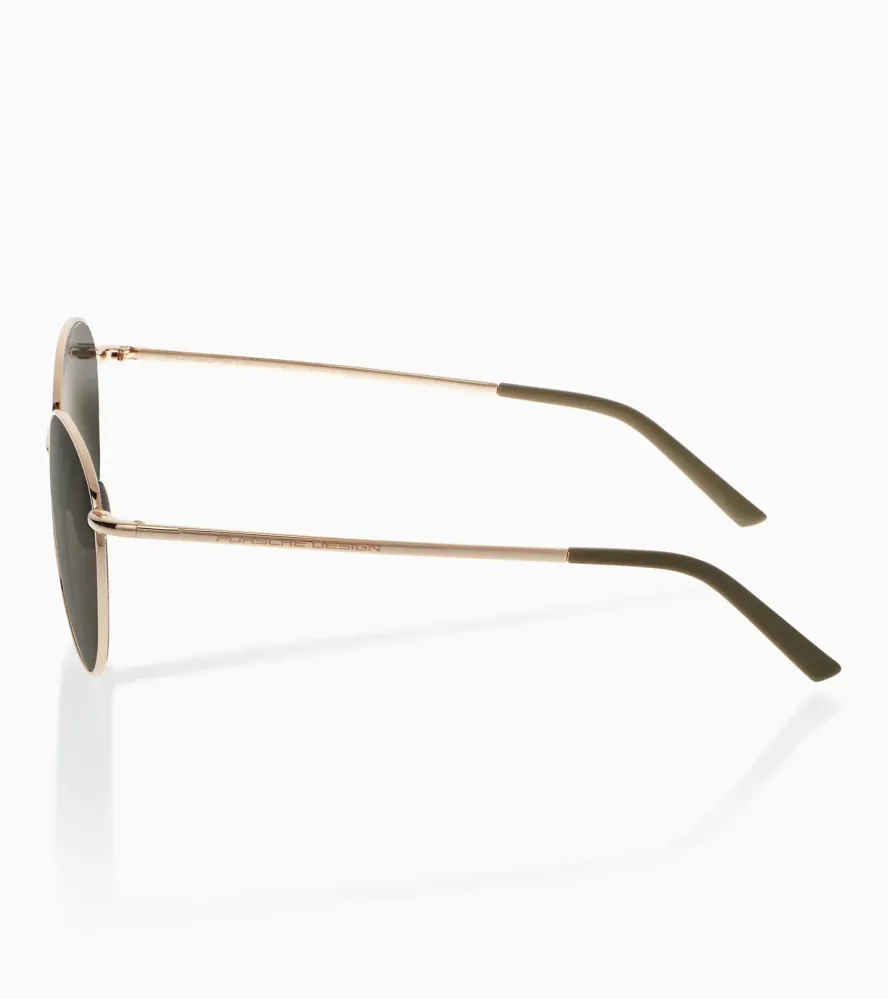 PORSCHE DESIGN Sunglasses P´8969 sluneční brýle zlaté s šedými skly pol.