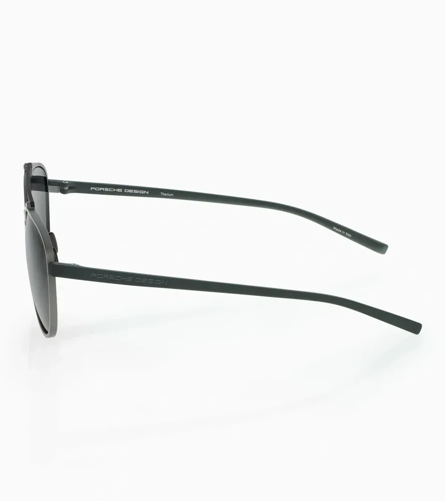 PORSCHE DESIGN Sunglasses P´8972 sluneční brýle černo šedé s šedými skly pol
