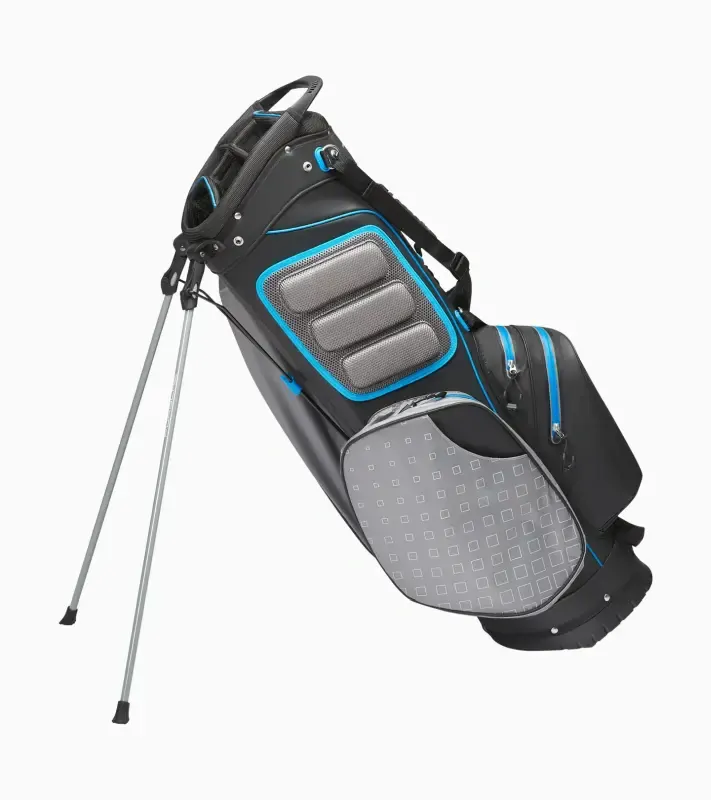 PORSCHE Standbag Sport Golfový bag taška na záda černá modré detaily