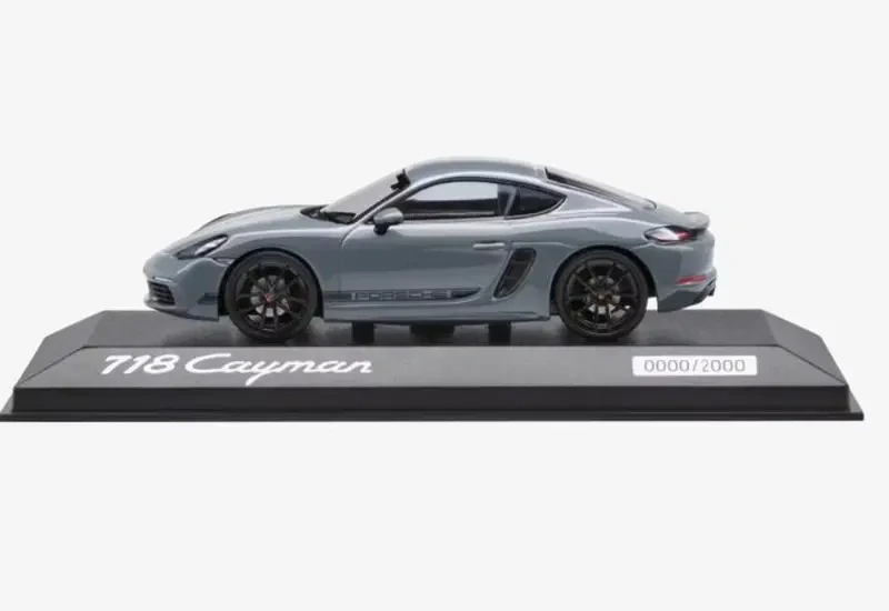 PORSCHE 718 Cayman Style Edition (982) Ltd Model 1:43 šedá