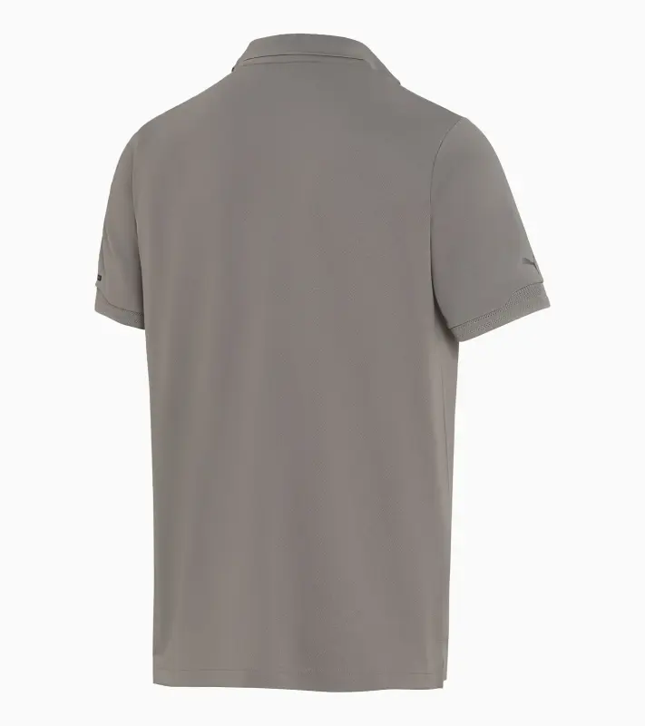 PORSCHE DESIGN Men's Polo Shirt Polokošile tričko s límečkem a knoflíčky šedá