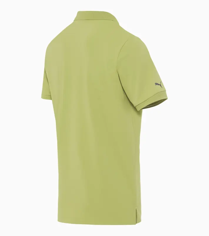 PORSCHE DESIGN Men's Polo Shirt Tričko s límečkem a knoflíčky limetkově zelená