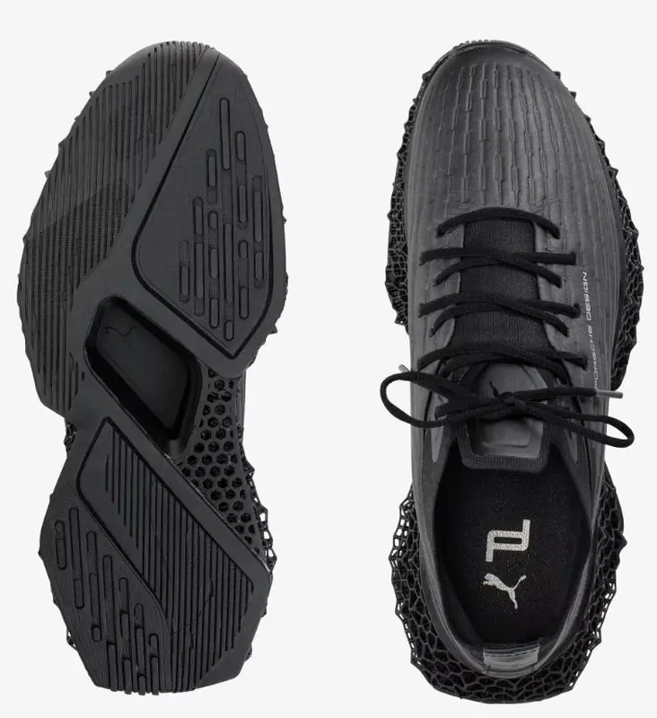 PORSCHE DESIGN 3D MTRX II Trainers Obuv sportovní volnočasová šedočerná