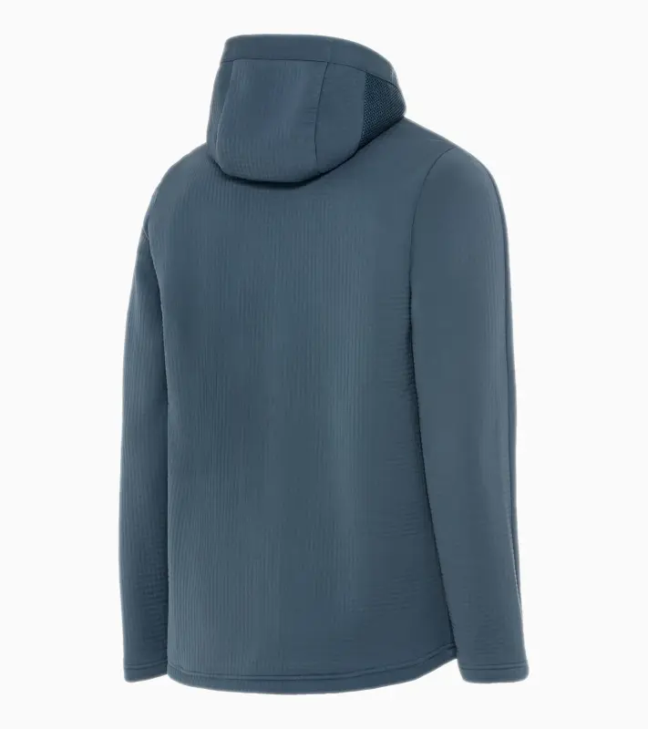 PORSCHE DESIGN Hooded sweat jacket Mikina s kapucí funkční modrošedá