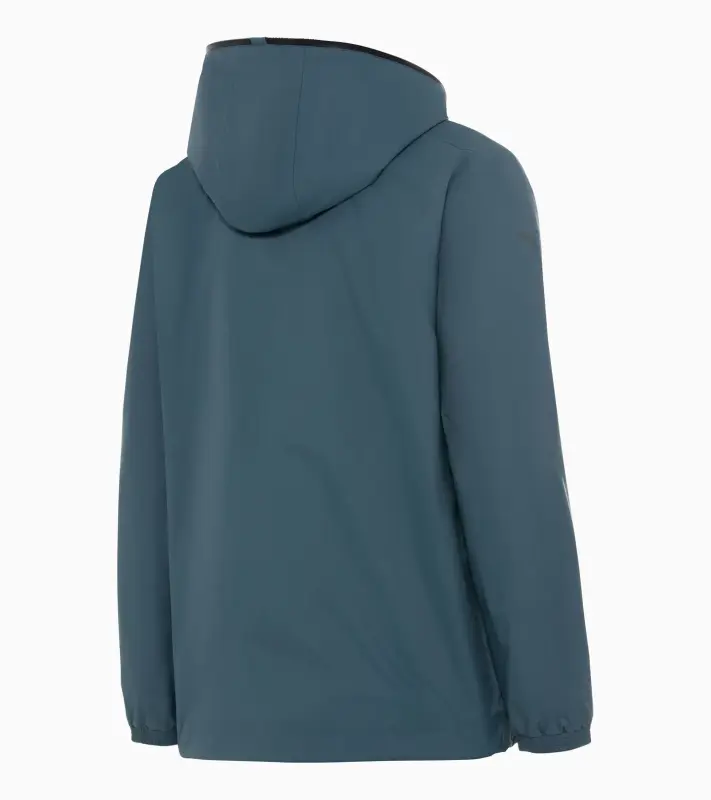 PORSCHE DESIGN Windbreaker Větrovka bunda s kapucí modrošedá