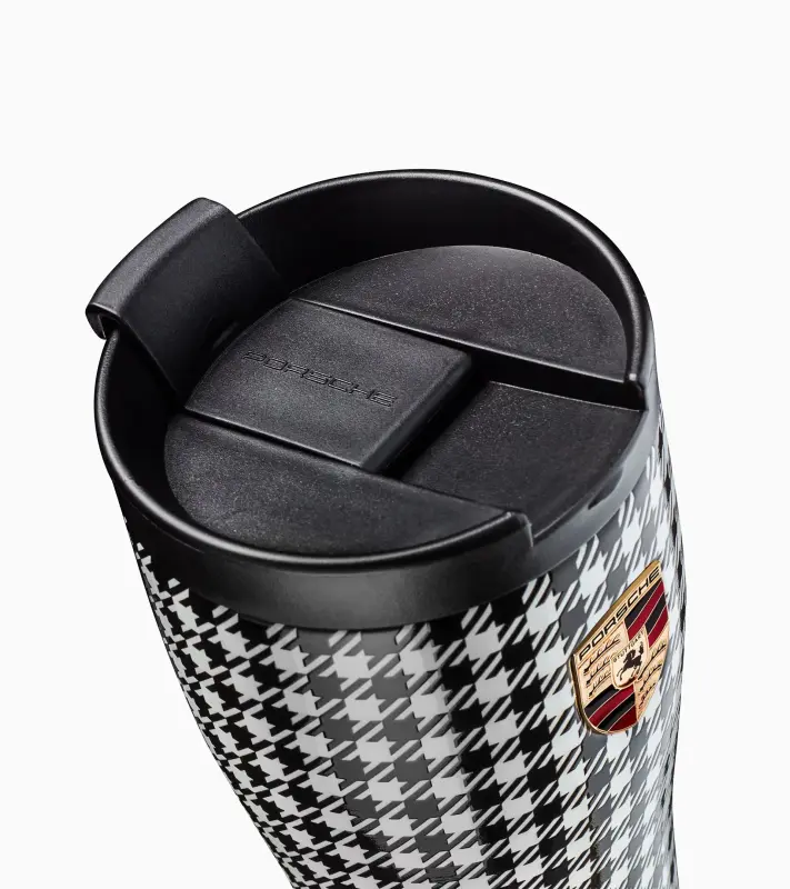 PORSCHE Thermal travel cup Termoska v Pepita vzoru 460 ml