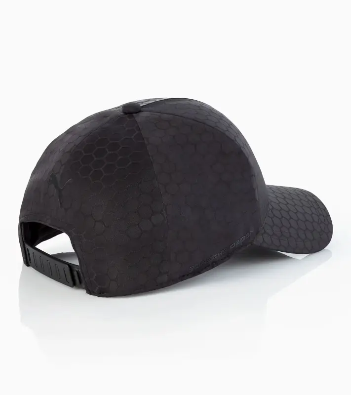 PORSCHE DESIGN Hexagon Cap Čepice kšiltovka se vzorem Hexagon černá