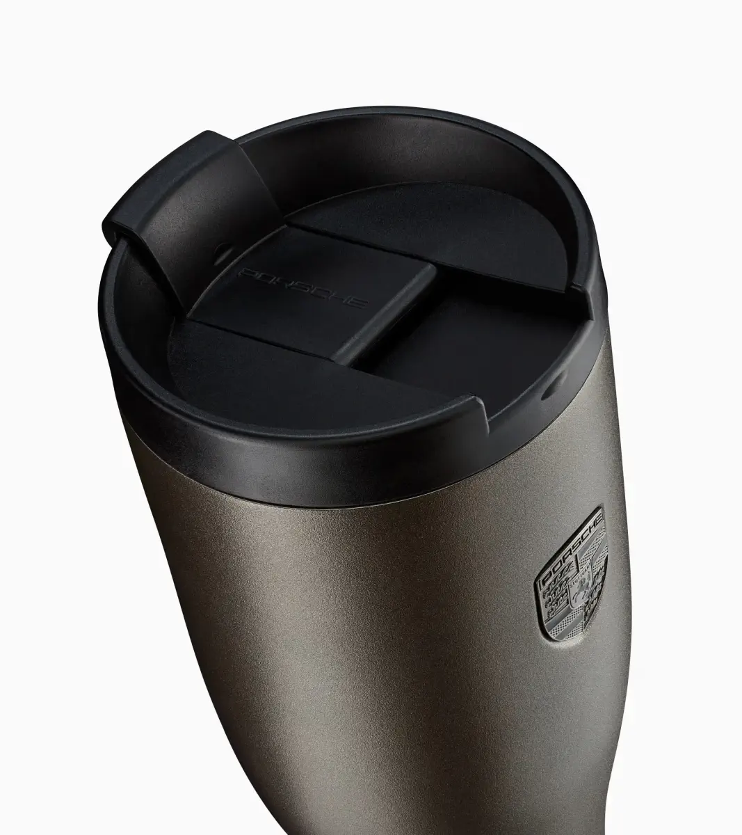 PORSCHE XL thermal travel cup Termoska cestovní stříbrobronzová 900ml