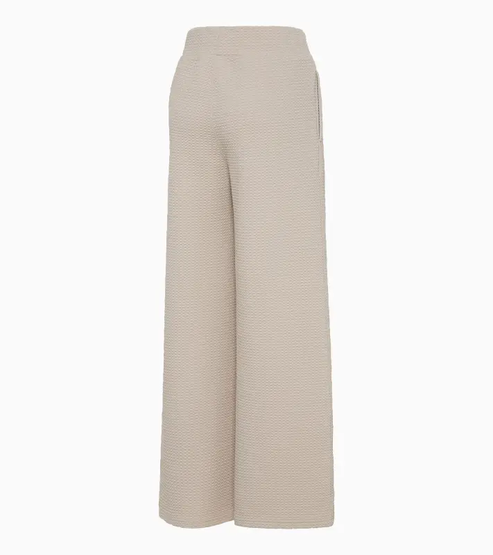 PORSCHE Women's Textured Trousers Yoga Capsule Collection Kalhoty dámské volnočasové fitness yoga béžová kalahari