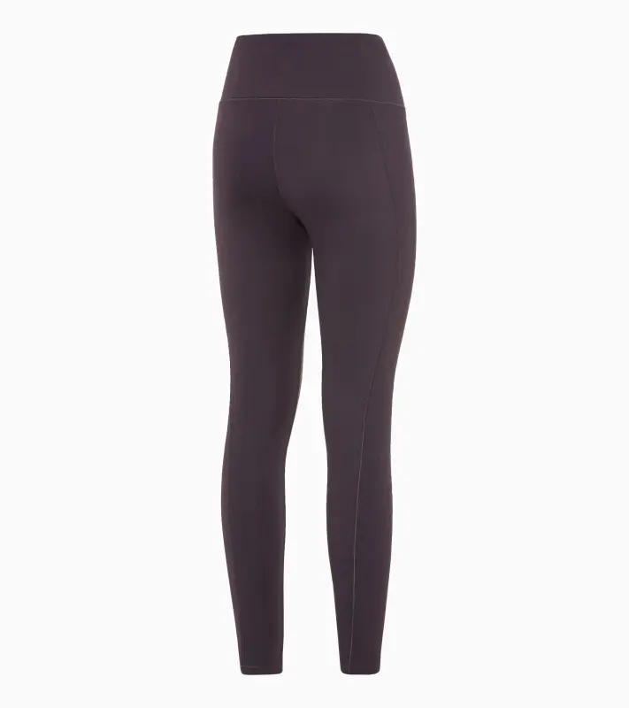 PORSCHE Women's Sport Tights Yoga Capsule Collection Legíny dámské volnočasové fitness yoga ostružinová