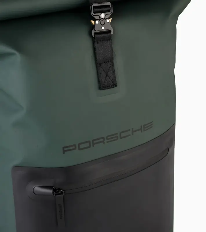 PORSCHE Active 2.0 backpack Batoh víceúčelový s přepážkou pro notebook petrolejová zelená