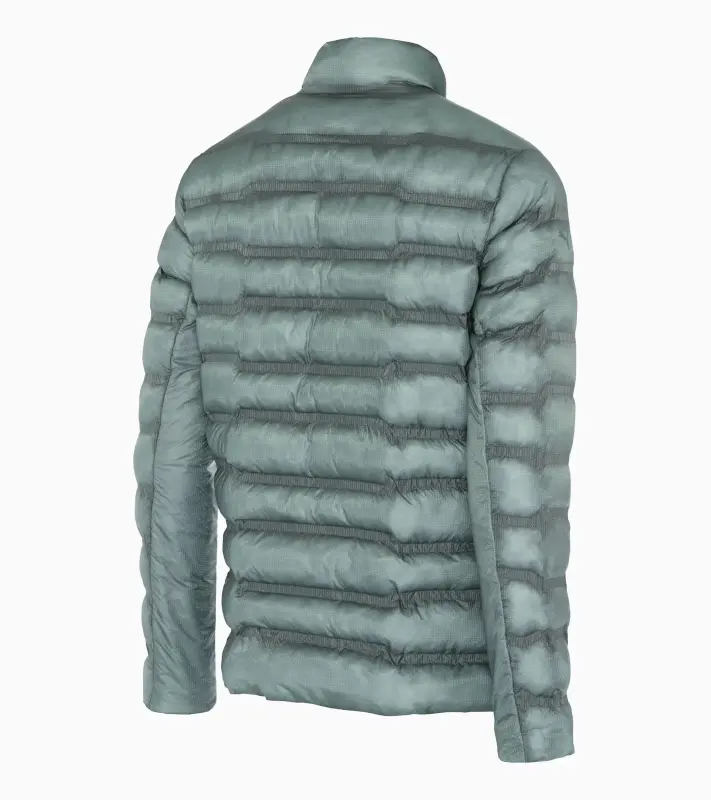 PORSCHE DESIGN Light padded jacket Bunda odlehčená prošívaná mořská zelená