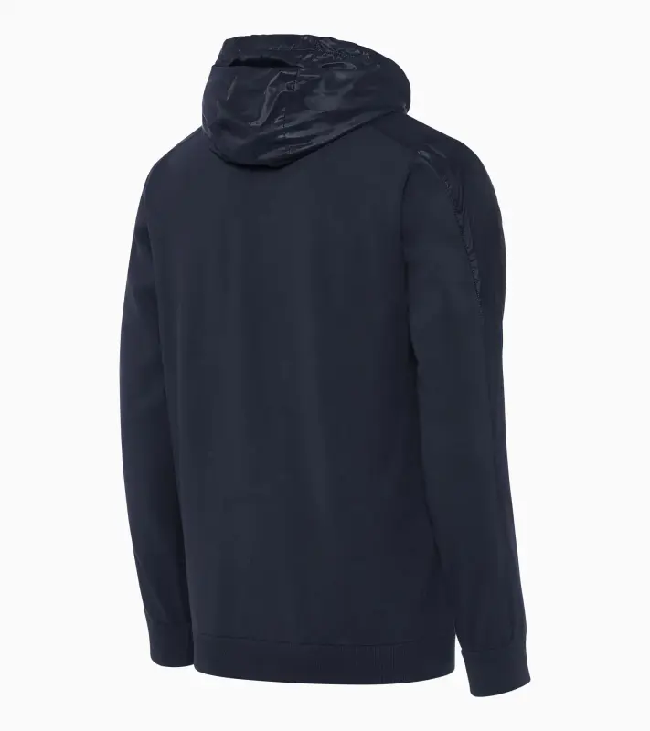 PORSCHE DESIGN Leisure Jacket Bunda volnočasová sportovní na zip s kapucí tmavě modrá