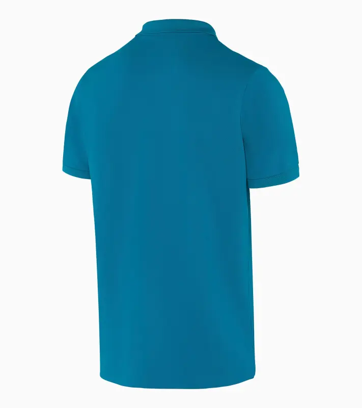 PORSCHE DESIGN Men's Polo Shirt Polokošile tričko s límečkem a knoflíčky modrá