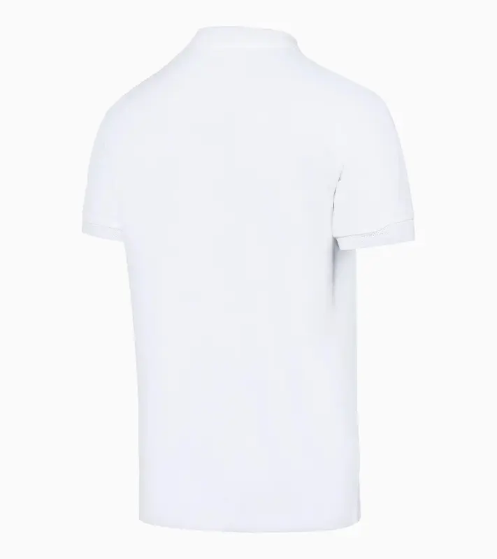 PORSCHE DESIGN Men's Polo Shirt Polokošile tričko s límečkem a knoflíčky bílá