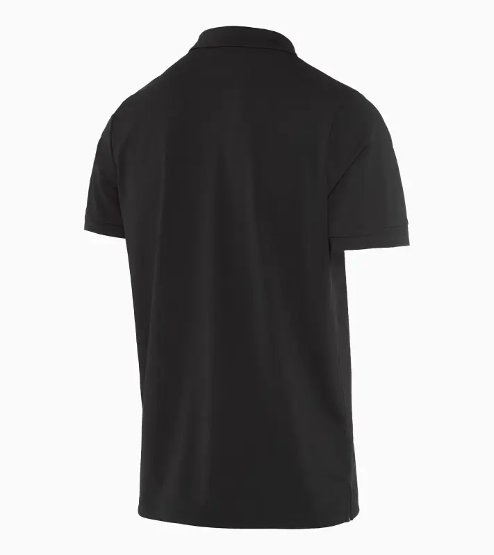 PORSCHE DESIGN Men's Polo Shirt Polokošile tričko s límečkem a knoflíčky černá