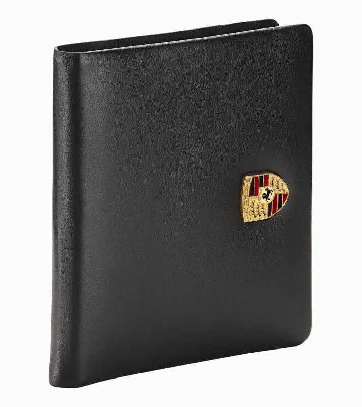 Porsche Card Holder with Money Clip Essential Pouzdro na karty a se sponou na bankovky černá
