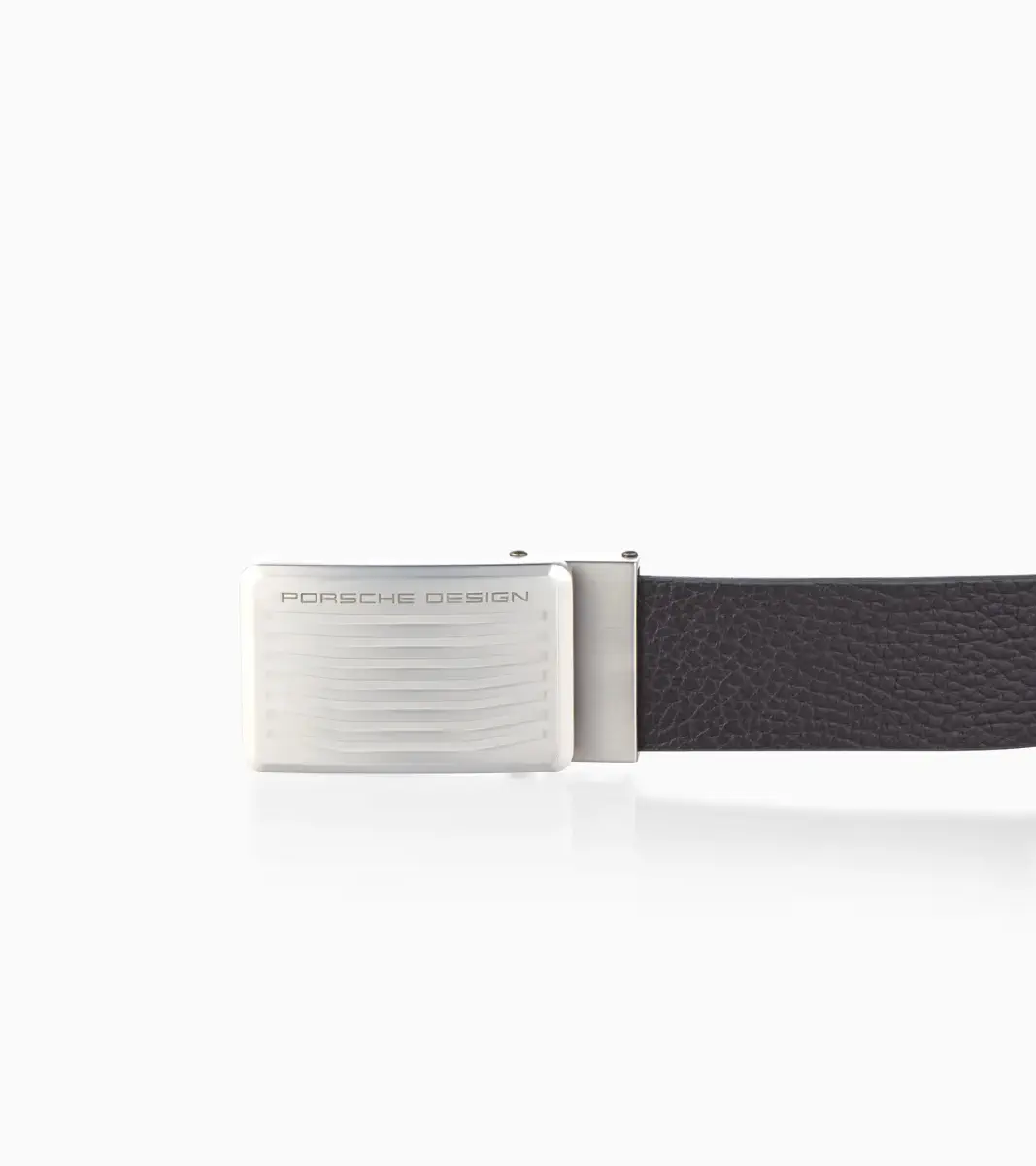 Porsche Design Business Belt Roadster Buckle kožený opasek šedý